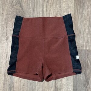 Vuori All the Feels High Rise Biker Shorts